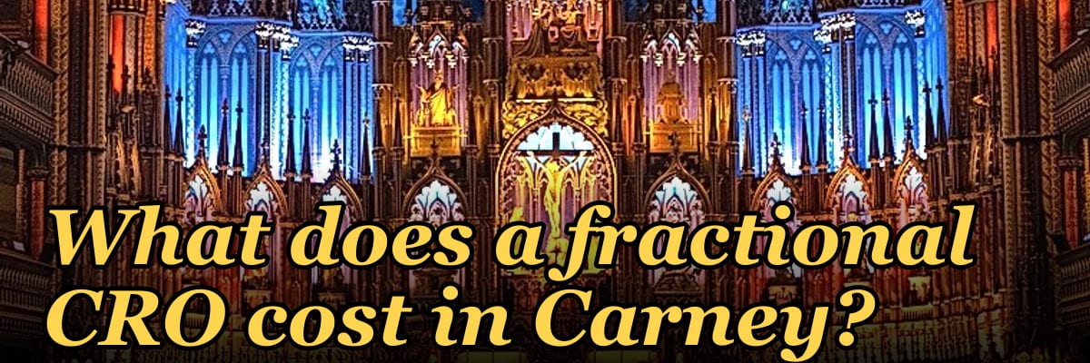 What does a fractional CRO cost in Carney?