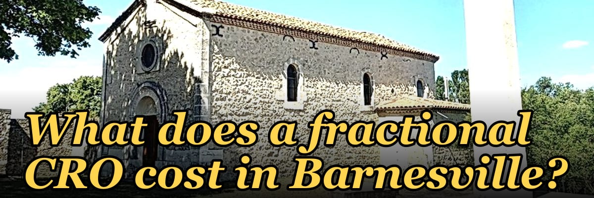 What does a fractional CRO cost in Barnesville?