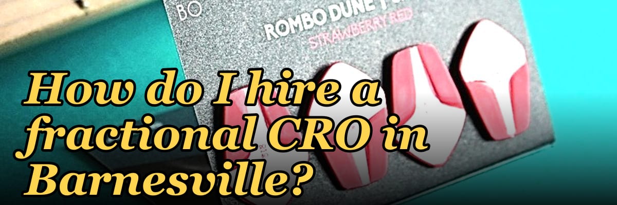 How do I hire a fractional CRO in Barnesville?