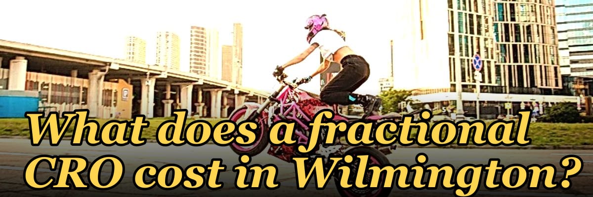 What does a fractional CRO cost in Wilmington?