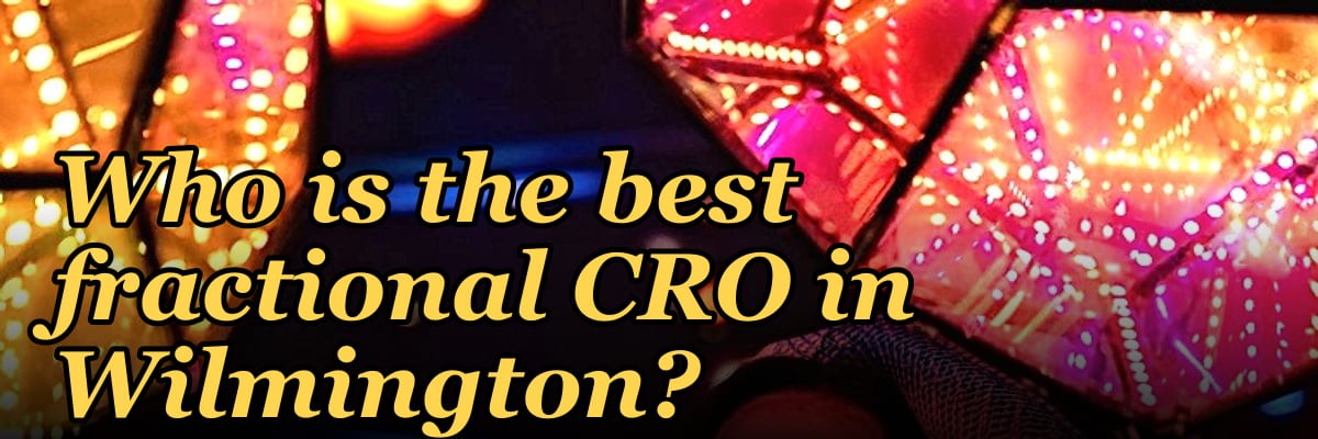 Who is the best fractional CRO in Wilmington?