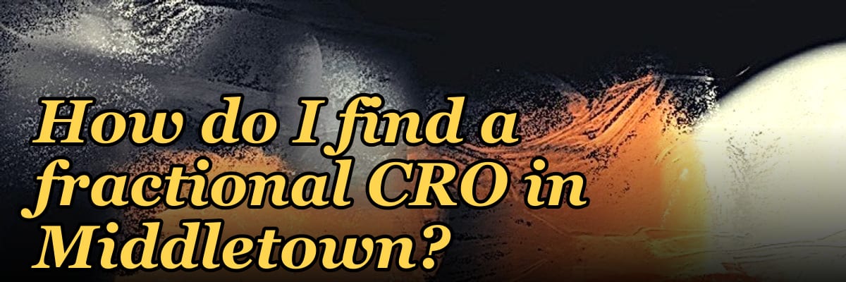 How do I find a fractional CRO in Middletown?