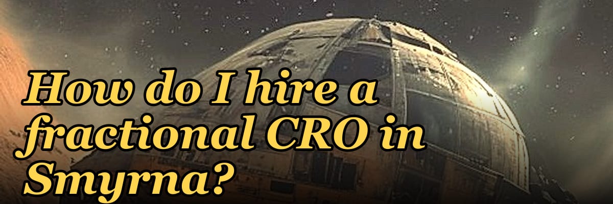 How do I hire a fractional CRO in Smyrna?