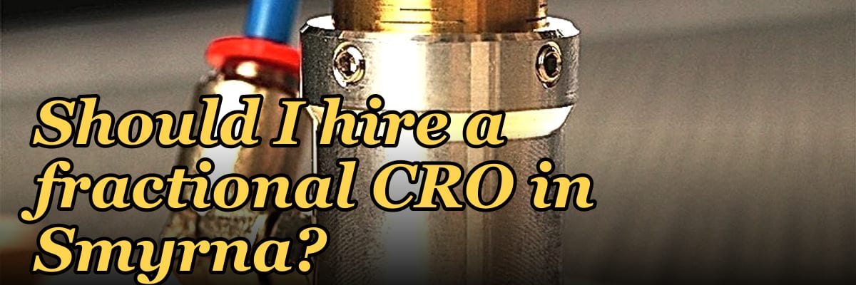 Should I hire a fractional CRO in Smyrna?