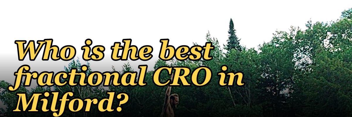 Who is the best fractional CRO in Milford?