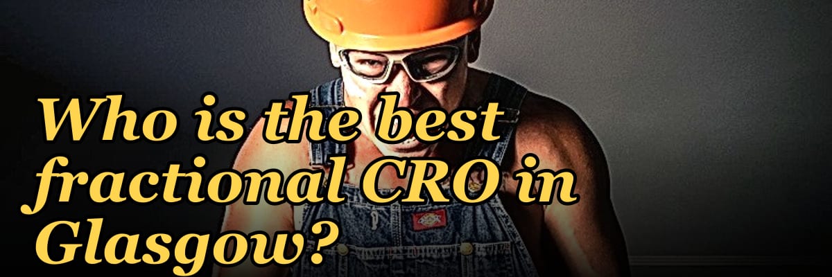 Who is the best fractional CRO in Glasgow?