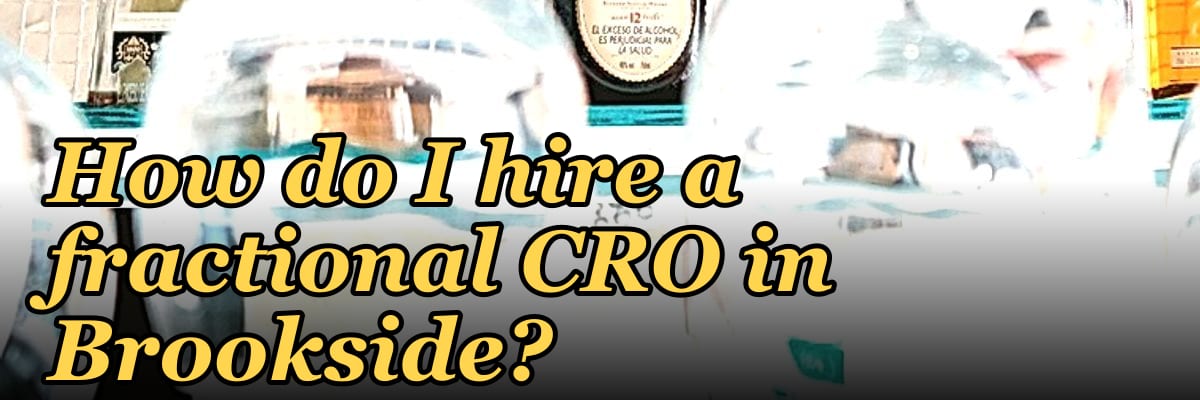 How do I hire a fractional CRO in Brookside?