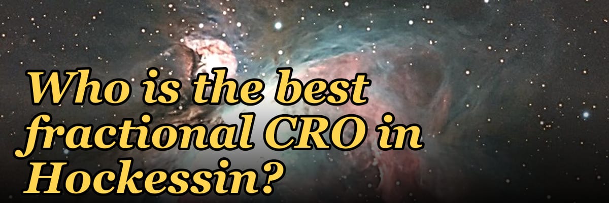 Who is the best fractional CRO in Hockessin?