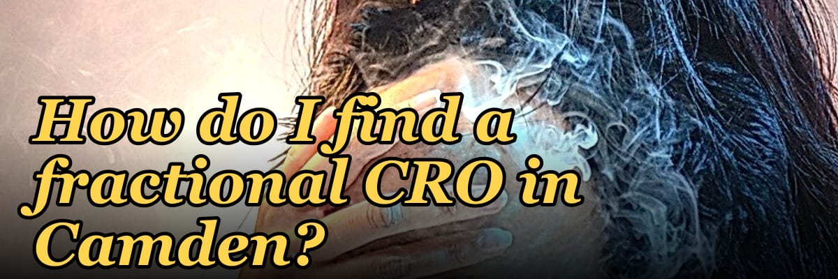 How do I find a fractional CRO in Camden?