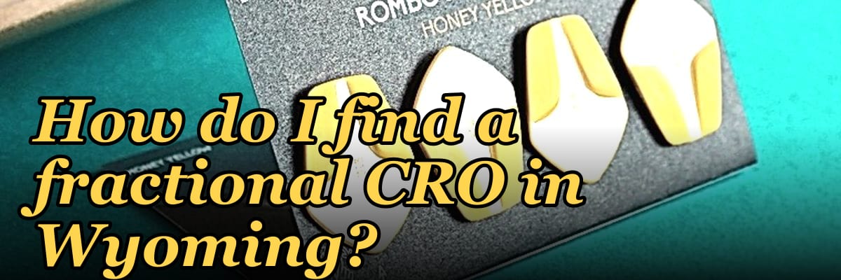How do I find a fractional CRO in Wyoming?