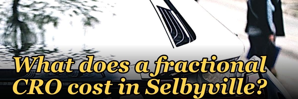 What does a fractional CRO cost in Selbyville?