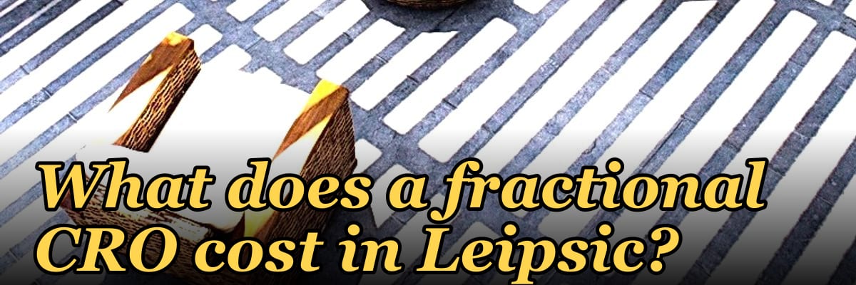 What does a fractional CRO cost in Leipsic?