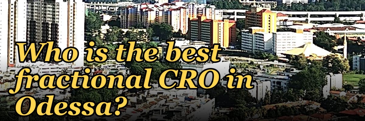 Who is the best fractional CRO in Odessa?