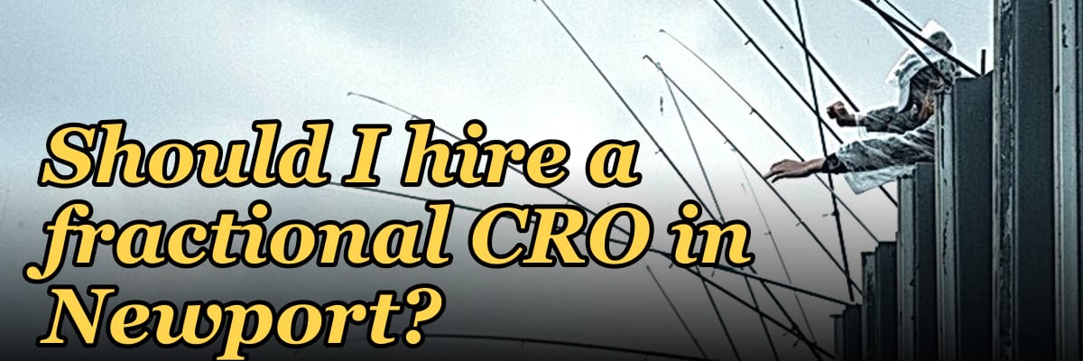 Should I hire a fractional CRO in Newport?