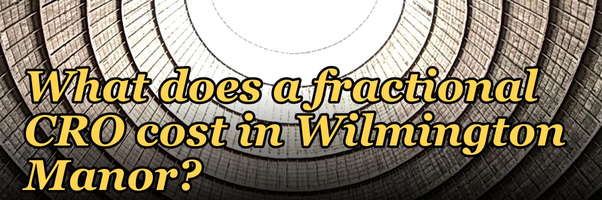 What does a fractional CRO cost in Wilmington Manor?