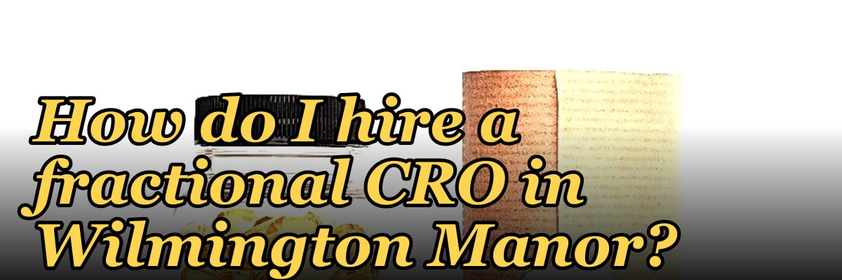 How do I hire a fractional CRO in Wilmington Manor?