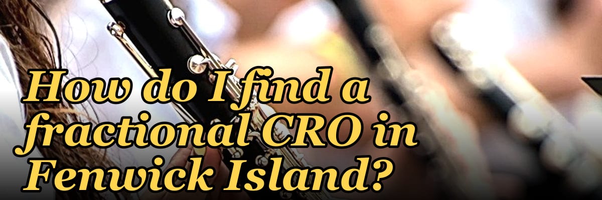 How do I find a fractional CRO in Fenwick Island?