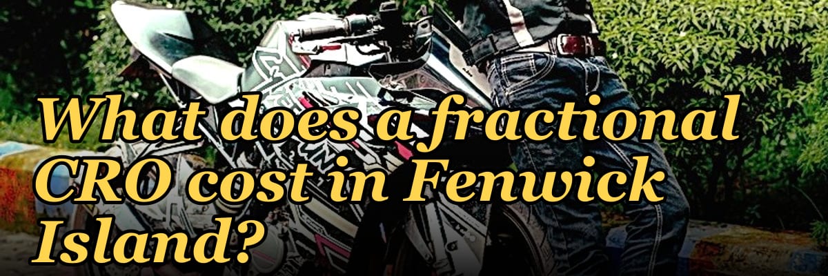 What does a fractional CRO cost in Fenwick Island?
