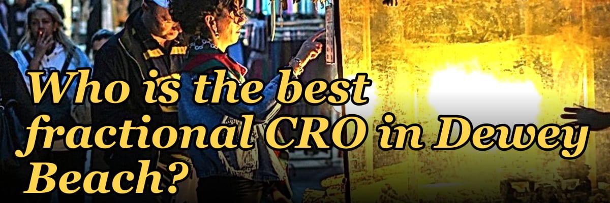 Who is the best fractional CRO in Dewey Beach?