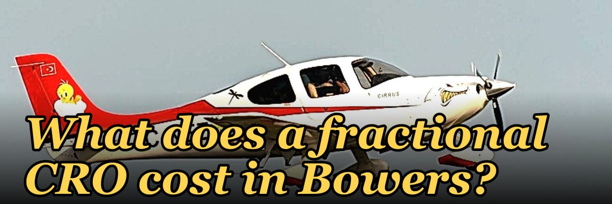 What does a fractional CRO cost in Bowers?