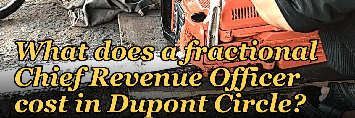 What does a fractional Chief Revenue Officer cost in Dupont Circle?