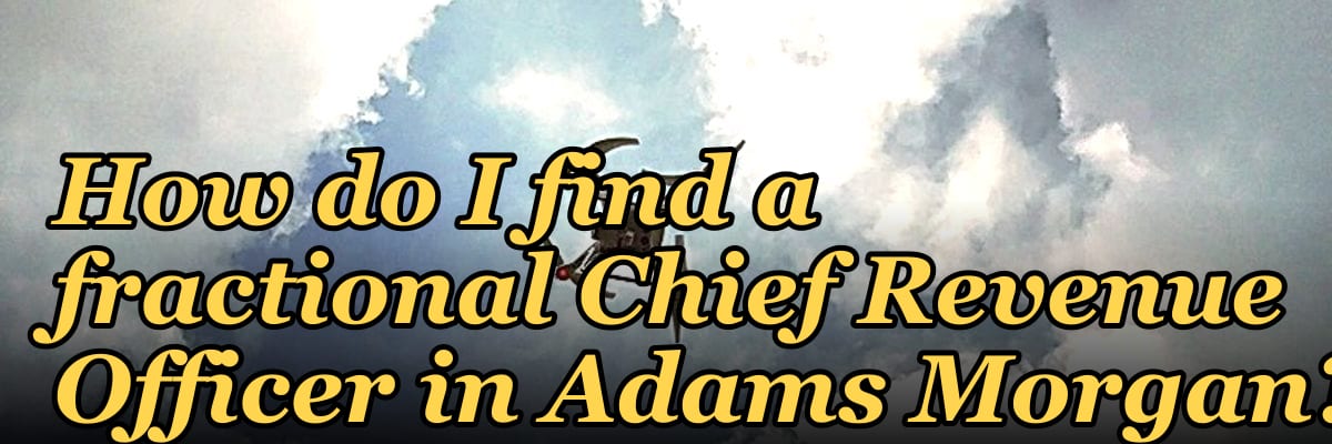 How do I find a fractional Chief Revenue Officer in Adams Morgan?