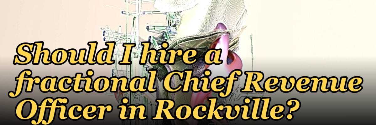 Should I hire a fractional Chief Revenue Officer in Rockville?