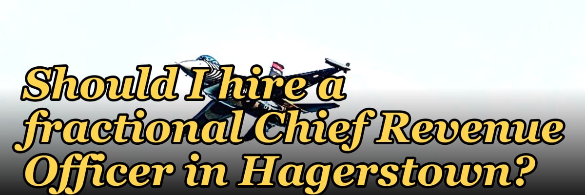Should I hire a fractional Chief Revenue Officer in Hagerstown?