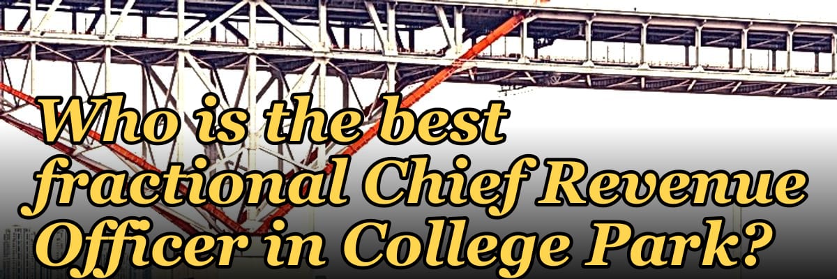 Who is the best fractional Chief Revenue Officer in College Park?