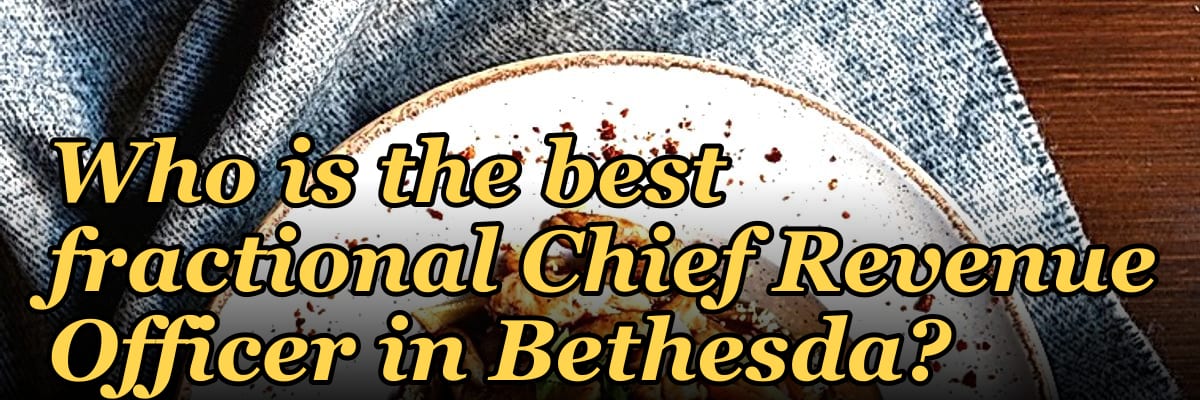 Who is the best fractional Chief Revenue Officer in Bethesda?