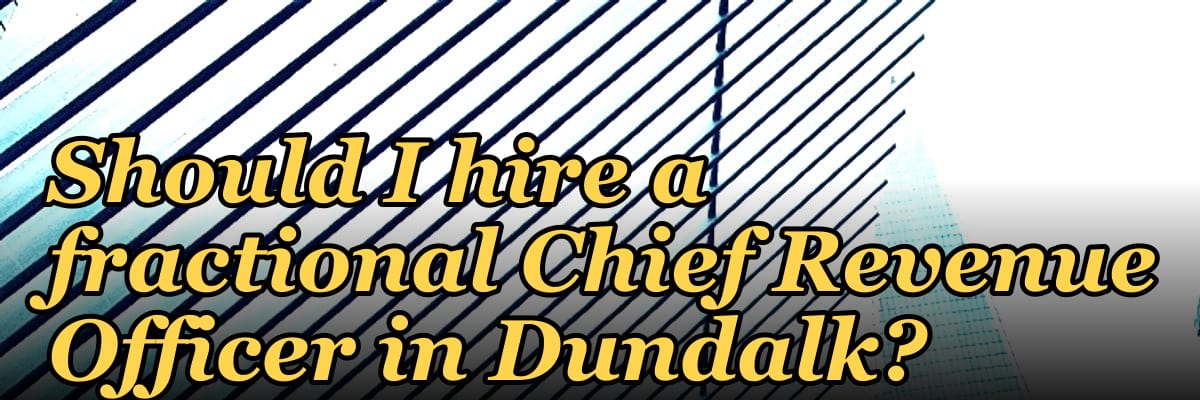 Should I hire a fractional Chief Revenue Officer in Dundalk?