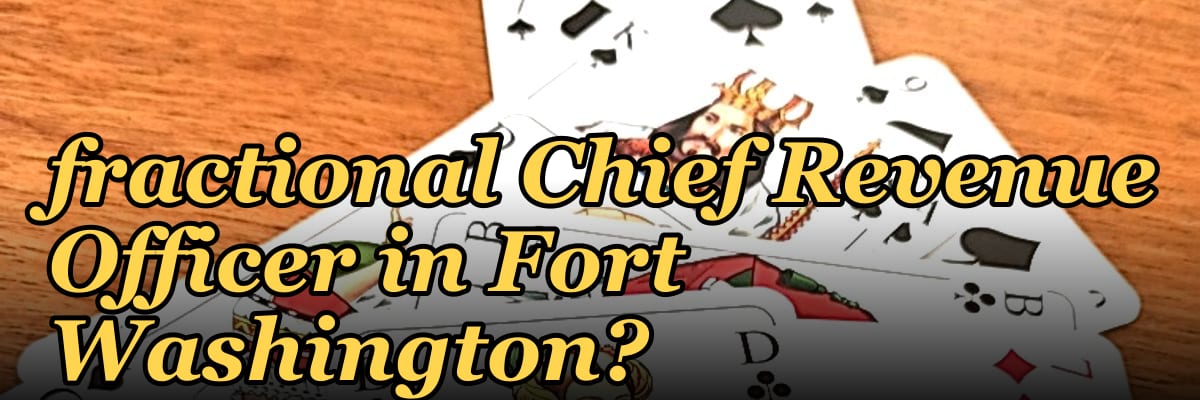 Who is the best fractional Chief Revenue Officer in Fort Washington?