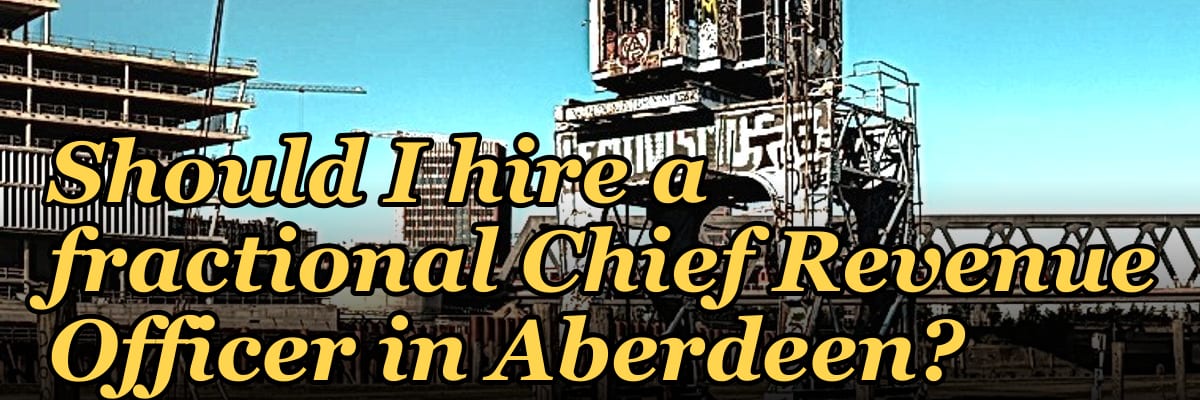 Should I hire a fractional Chief Revenue Officer in Aberdeen?