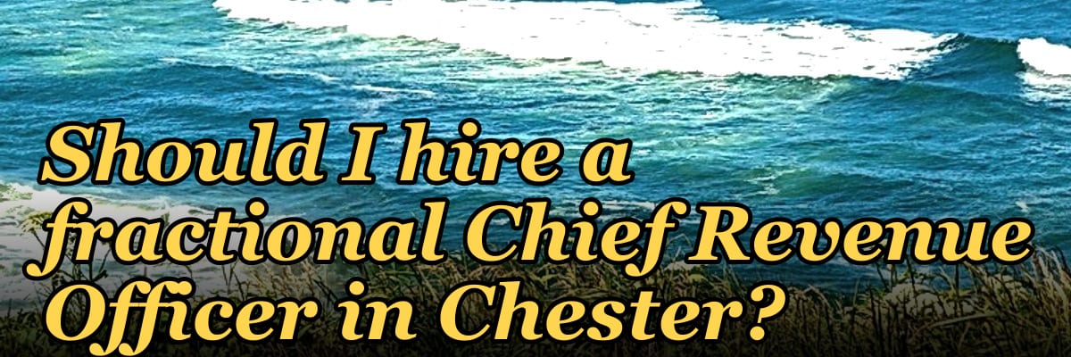 Should I hire a fractional Chief Revenue Officer in Chester?