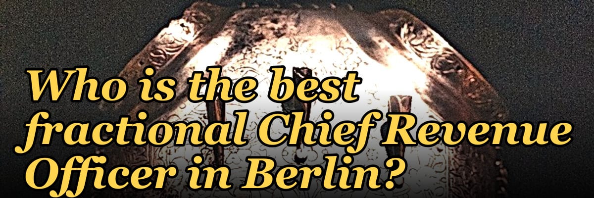 Who is the best fractional Chief Revenue Officer in Berlin?
