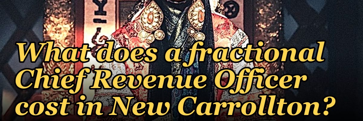 What does a fractional Chief Revenue Officer cost in New Carrollton?