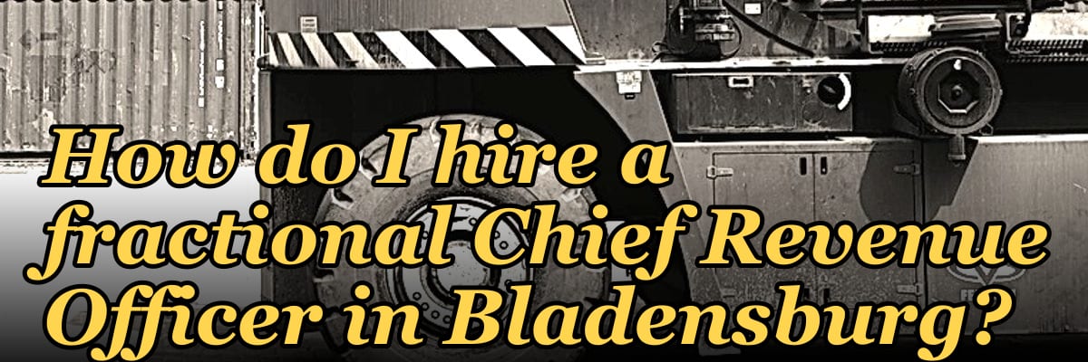 How do I hire a fractional Chief Revenue Officer in Bladensburg?