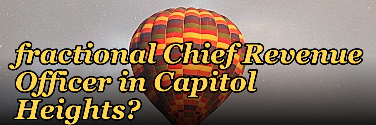 Should I hire a fractional Chief Revenue Officer in Capitol Heights?