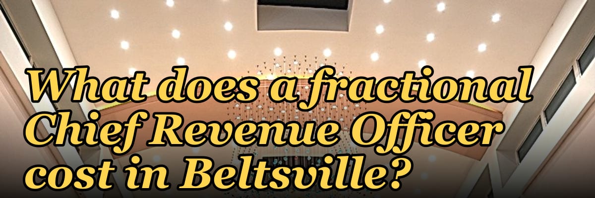 What does a fractional Chief Revenue Officer cost in Beltsville?