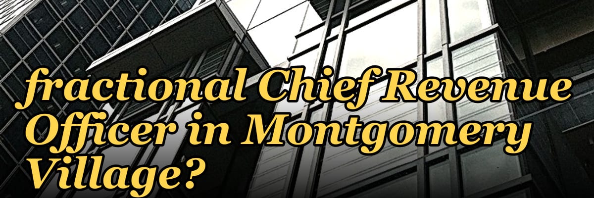 How do I find a fractional Chief Revenue Officer in Montgomery Village?