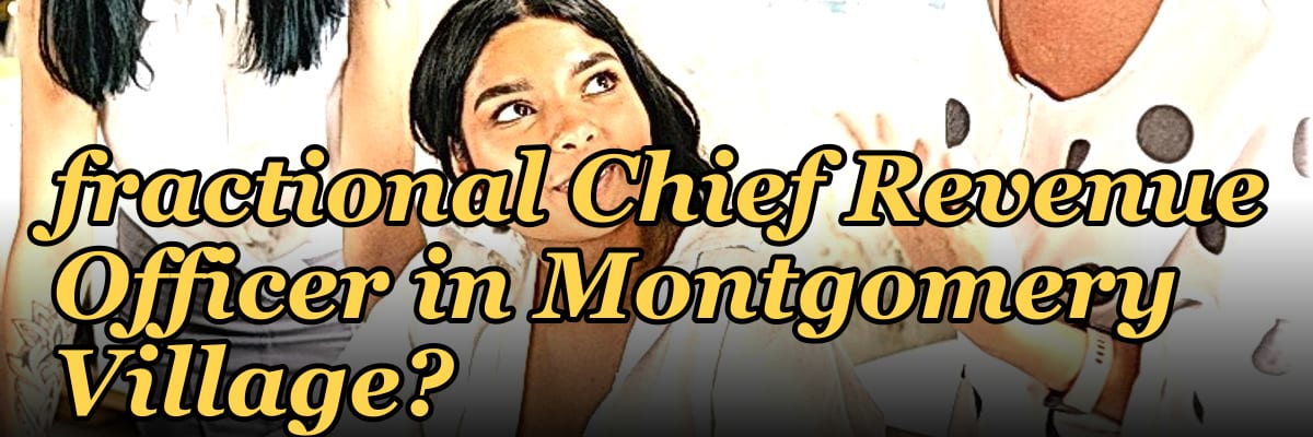 Who is the best fractional Chief Revenue Officer in Montgomery Village?
