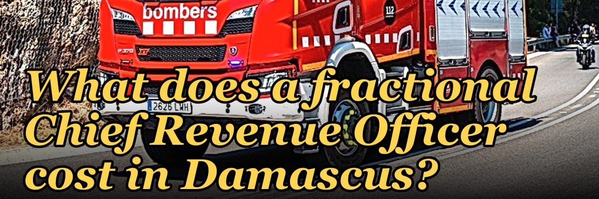 What does a fractional Chief Revenue Officer cost in Damascus?
