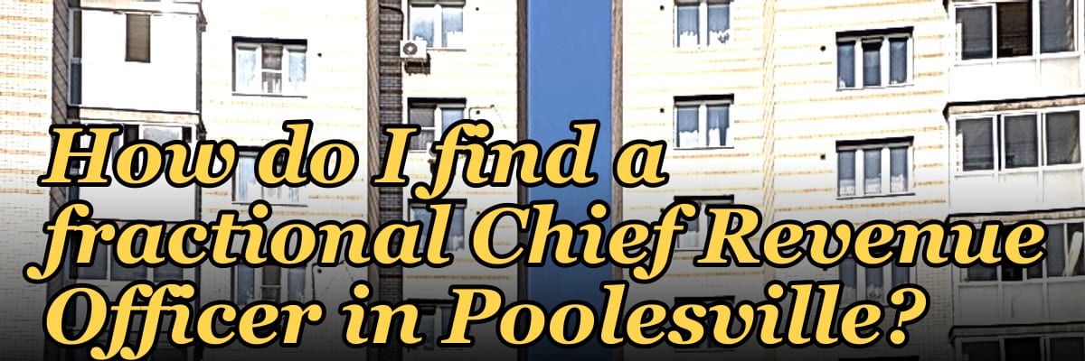 How do I find a fractional Chief Revenue Officer in Poolesville?