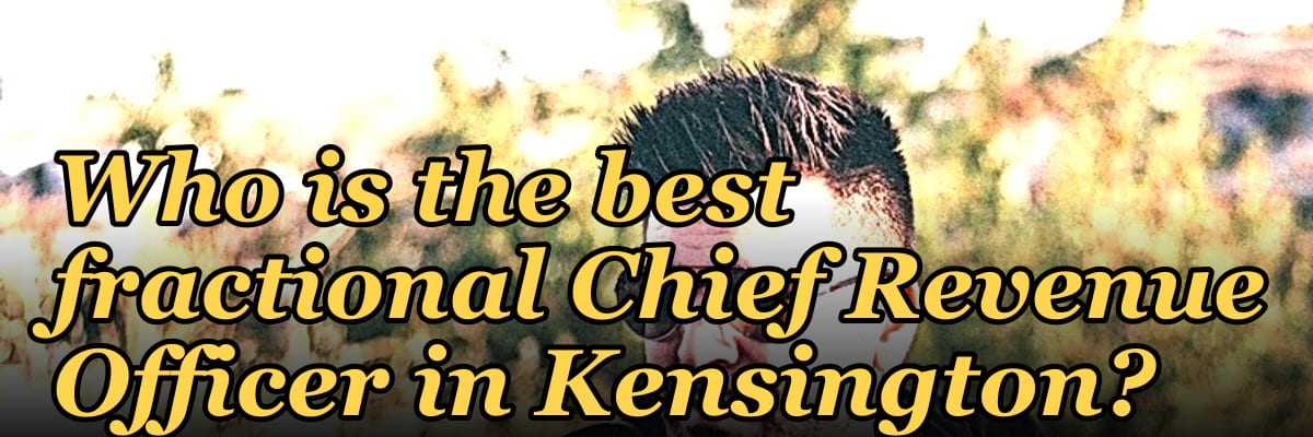 Who is the best fractional Chief Revenue Officer in Kensington?