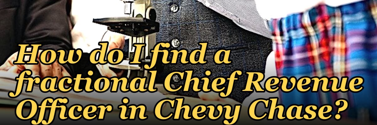 How do I find a fractional Chief Revenue Officer in Chevy Chase?