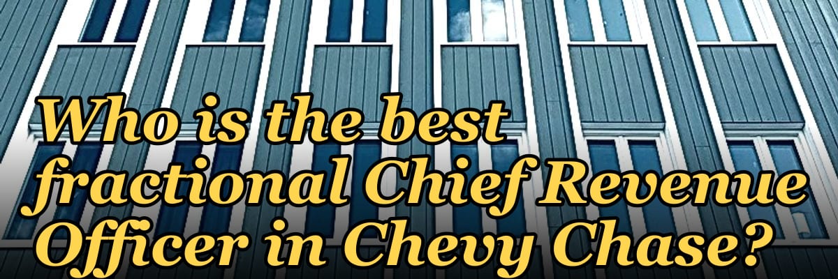 Who is the best fractional Chief Revenue Officer in Chevy Chase?