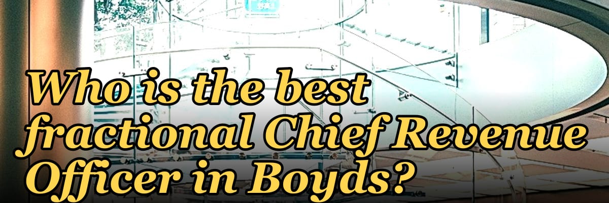 Who is the best fractional Chief Revenue Officer in Boyds?