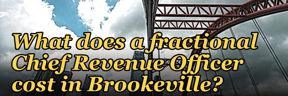 What does a fractional Chief Revenue Officer cost in Brookeville?