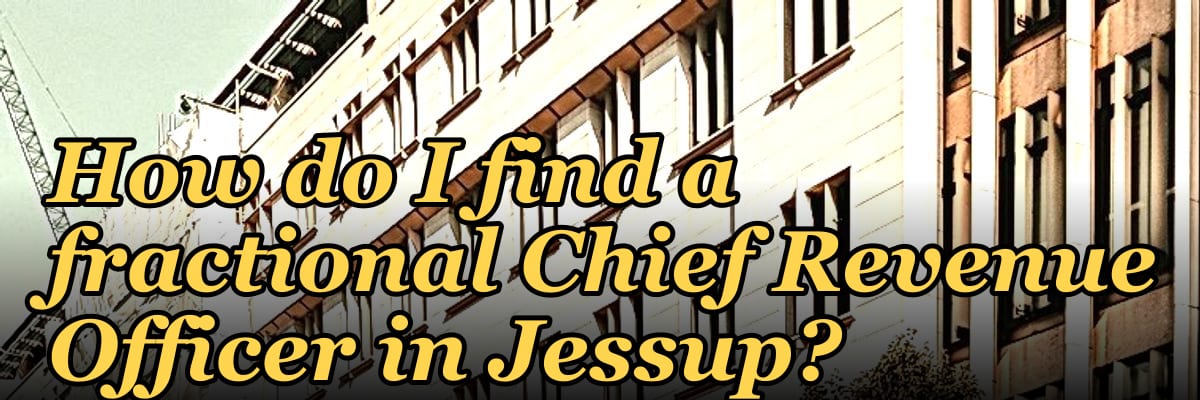 How do I find a fractional Chief Revenue Officer in Jessup?