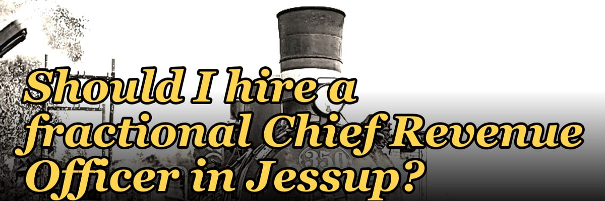 Should I hire a fractional Chief Revenue Officer in Jessup?